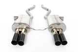 Dinan 08-11 BMW M3 (E90) Free Flow Axleback Exhaust System - Black Tips