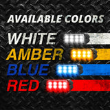 Strobe Pod Lights Traffic Amber 4pc