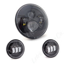 Load image into Gallery viewer, Letric Lighting 7in Led Hdlght W/Pass Lmps Blk