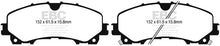 Load image into Gallery viewer, EBC 14+ Nissan Rogue 2.5 3 row seating Greenstuff Front Brake Pads