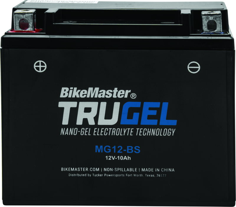 BikeMaster TruGel Battery MG12-BS