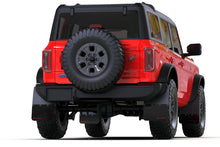 Load image into Gallery viewer, Rally Armor 21-25 Ford Bronco (Plstc Bmpr - NO Rptr/Sprt - NO RR/RB) Blk Mud Flap w/Red Logo