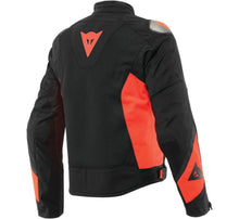 Load image into Gallery viewer, Dainese Energyca Air Tex Jacket Black/Fluorescent-Red Size - 50