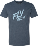 Fly Brawl Tee Navy Lg