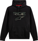 Ride 2.0 Camo Hoodie Black Md
