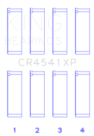 King Honda F23 Performance Rod Bearing Set - Size STD