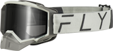 Zone Pro Snow Goggle Grey W/ Silver Mir/Plrzd Smoke Lens