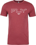 Fly Edge Tee Cardinal Md