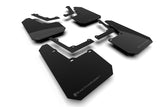 Rally Armor 24-25 Tesla Cybertruck Black UR Mud Flap Metallic Black Logo