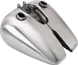 Bikers Choice 36-84 Big Twin 5 Gallon Fatbob Tanks Cam Style Caps 22MM Petcock Pr