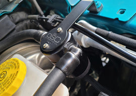 J&L 20-24 Jeep Wrangler 2.0L Driver Side Oil Separator 3.0 - Black Anodized