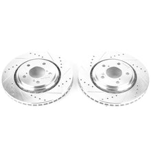 Load image into Gallery viewer, Power Stop 17-19 Acura MDX Front Evolution Drilled &amp; Slotted Rotors - Pair