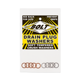 Banjo Crush Washers 10mm 10/Pk 5 Aluminum & 5 Copper