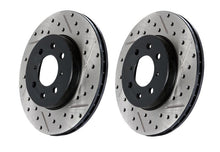 Load image into Gallery viewer, StopTech 97-10 Chevy Corvette Slotted &amp; Drilled Rear Left Rotor