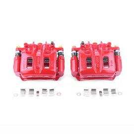 Power Stop 04-11 Mitsubishi Endeavor Front Red Calipers w/Brackets - Pair