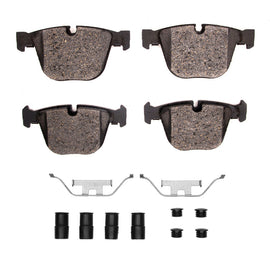 DFC 02-13 BMW 1 Series M Rear 5000 Advanced Low Metallic Brake Pads and Hardware Kit