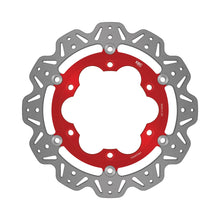 Load image into Gallery viewer, EBC 96-01 Triumph Hinckley Adventurer Front Left Vee Floating Red Rotor