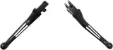 Custom Levers 2-Slot Black Big Twin 86-06  Xl 96-03