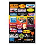 Decal Sheet Throwback Mx 12mil
