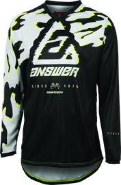 Answer 23.5 Syncron Meltdown Jersey Grey/Hyper Acid/Black Youth - Small