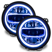 Load image into Gallery viewer, Oracle Jeep Wrangler JL/Gladiator JT RGB+W Headlight DRL Upgrade Kit - ColorSHIFT SEE WARRANTY