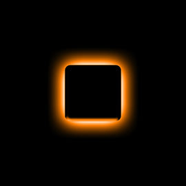 ORACLE Lighting Universal Illuminated LED Letter Badges - Matte Blk Surface Finish - I SEE WARRANTY