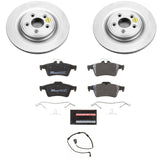 Power Stop 10-15 Jaguar XF Rear Euro-Stop Brake Kit