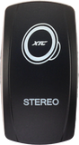 Dash Switch Rocker Face Stereo