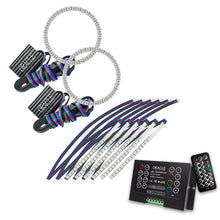 Load image into Gallery viewer, Oracle 15-17 Ford Mustang V6/GT/Shelby DRL  w/ Halo Kit - ColorSHIFT w/ 2.0 Controller SEE WARRANTY