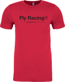 Fly Trademark Tee Red Xl