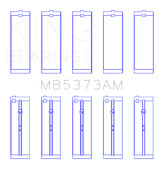 King Engine Bearings Nissan Ga14DE/Ga16DE/Qg18DE (Size +0.75mm) Main Bearing Set