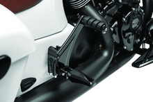 Load image into Gallery viewer, Kuryakyn Passenger Peg Mounts Indian Models Gloss Black