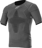 A-0 Roost Base Layer L/S Top Anthracite/Black Lg/Xl