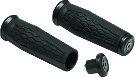 Kuryakyn Hex Grips 1inch Universal Black