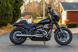 Grand Prix 2-1 Black M8 Softail `18-23 W/Fwds