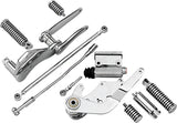 Bikers Choice 58-86 FL FX 86-99 Softail Chrome Custom Forward Controls 3/4 Inch Master Cylinder