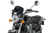 Windscreen Retrovision Black/Dark Smoke