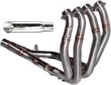 Shorty Full Exhaust System 4 Into 1 Polished Busa