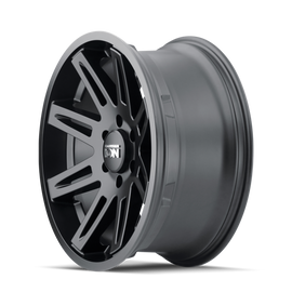 ION Type 142 17x9 / 6x139.7 BP / -12mm Offset / 106mm Hub Matte Black Wheel