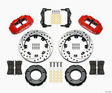 Load image into Gallery viewer, Wilwood Narrow Superlite 4R Front Kit 12.19in Drilled Red 82-86 Jeep CJ