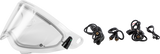 Trekker Helmet Electric Shield Clear W/Cord Kit