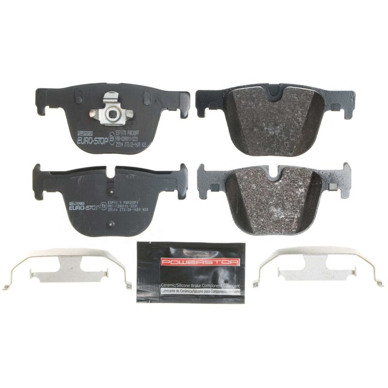 Power Stop 13-15 BMW ActiveHybrid 3 Euro-Stop ECE-R90 Rear Brake Pads