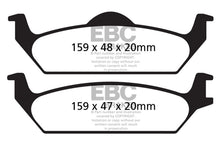 Load image into Gallery viewer, EBC 03-04 Dodge Dakota 2WD 3.9 Greenstuff Rear Brake Pads
