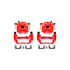 Power Stop 2007 Chevrolet Cobalt Front Red Calipers w/Brackets - Pair