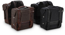 Load image into Gallery viewer, Burly Brand Throw-over Saddlebag - Black