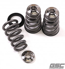 GSC P-D Nissan VQ35 Extreme Conical Valve Spring Titanium Retainer and Spring Seat Kit
