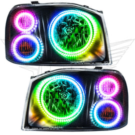 Oracle Nissan Frontier 01-04 Halo Kit - Triple - ColorSHIFT SEE WARRANTY