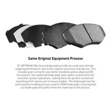 Load image into Gallery viewer, R1 2015-2025 Subaru Impreza Rear R1 Optimum OE Pads &amp; Hardware Kit