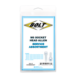 Smooth Socket Head Allen Bolt Assortment 80 Piece Kit