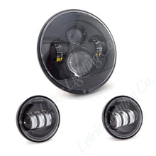 Load image into Gallery viewer, Letric Lighting 7in Led Hdlght W/Pass Lmps Blk